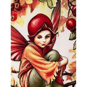 Fabric -Hawthorn Fairy Flower Fairies Michael Miller Cicely Mary Baker 23" x 44"